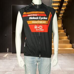 Helen's Cycles Mesh Cycling Vest Italy Made L
